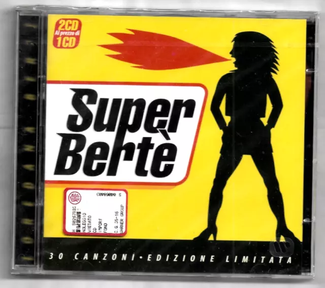 LOREDANA BERTE Super Bertè Doppio CD Nuovo Sigillato CGD EW 1997