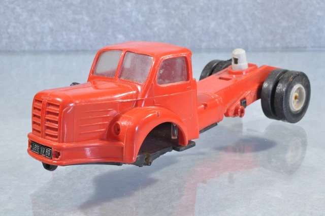 NOREV ANCIEN 1/43 TRACTEUR BERLIET PELLE MECANIQUE SANS BOITE cham EUR