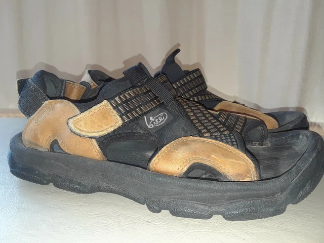 BITE MENS GOLF Sandals Leather Brown Size 8 P 16.79 PicClick
