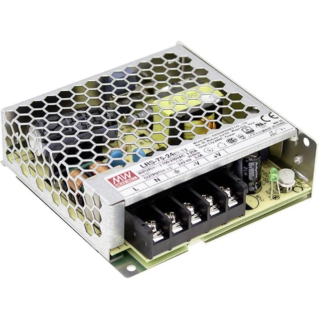 Module dalimentation CA/CC, fermé Mean Well LRS-75-24 3.2 A 76.8 W 24 V/DC