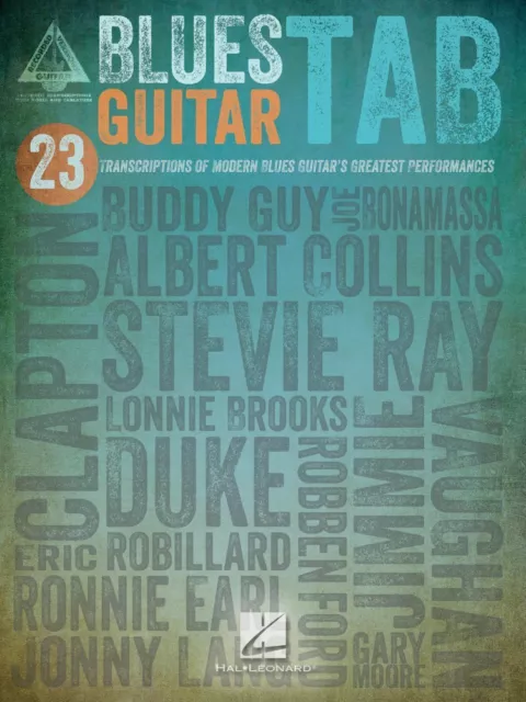 Blues Guitar Tab Sheet Music Guitar Tablature Book NEW 000691093