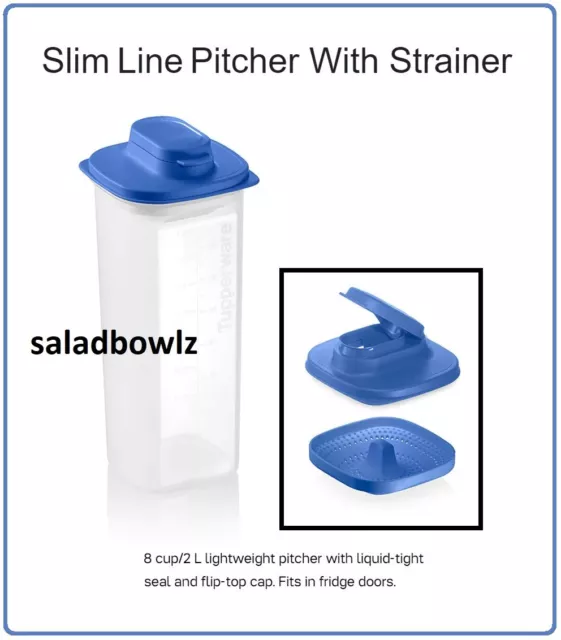 Slim Line Pitcher with Strainer Set