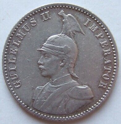 Pièce de Monnaie Afrique Guilelmus II 1/2 Rupee 1910 J En Very fine / Extremely