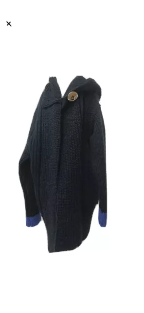 Girls Marithe Francois Girbaud Chunky Knit Girls Cardigan/coatigan Age 8.£285