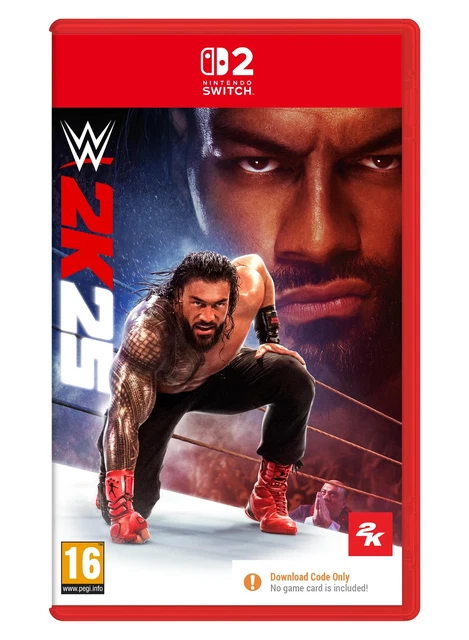 NINTENDO SWITCH WWE 2K25 (UK IMPORT) Game NEW PicClick CA