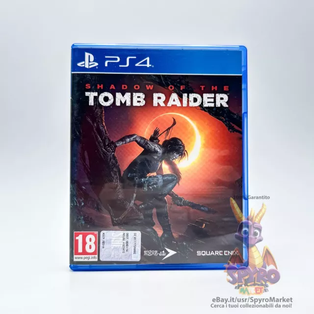 Shadow of the Tomb Raider 🇮🇹 ITALIANO PAL 🎮 PS4 Sony Playstation 4 Completo