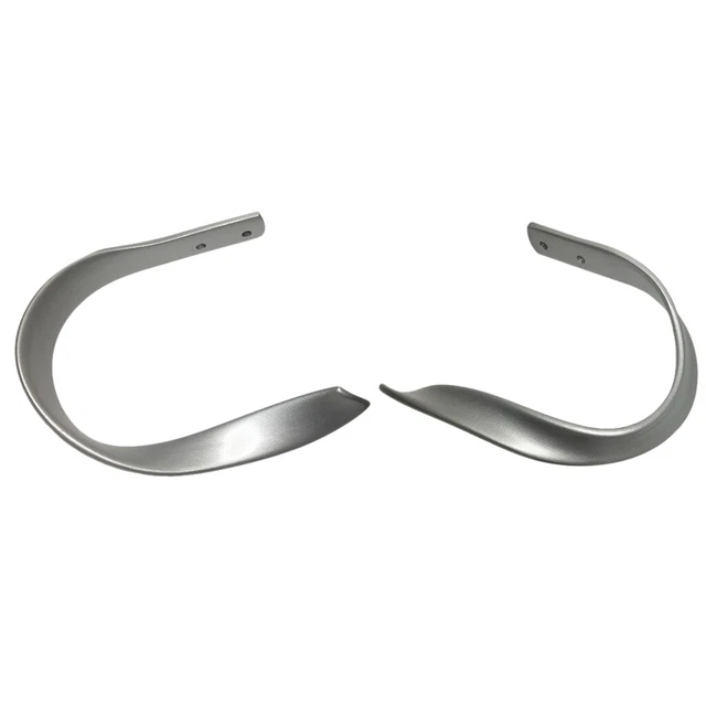 Pair Of Simple  Curtain Holdbacks Hooks Drapery Tiebacks Holder