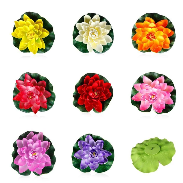 Wohnkultur Gefälschte Pflanzen Künstliche Lotusblume Wasserlilie Simulation