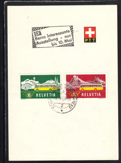 Schweiz Sonder- und Werbestempel,  ???  01.05.59