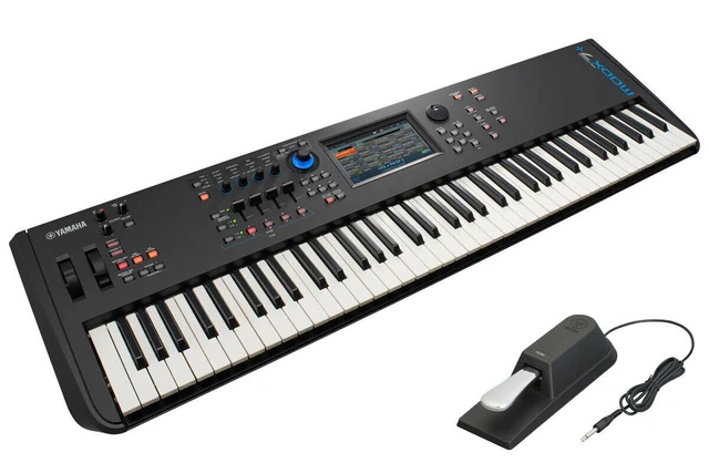 Yamaha MODX7 76 Synthétiseur à touches semi-lesté Fonction testée Check Ex++