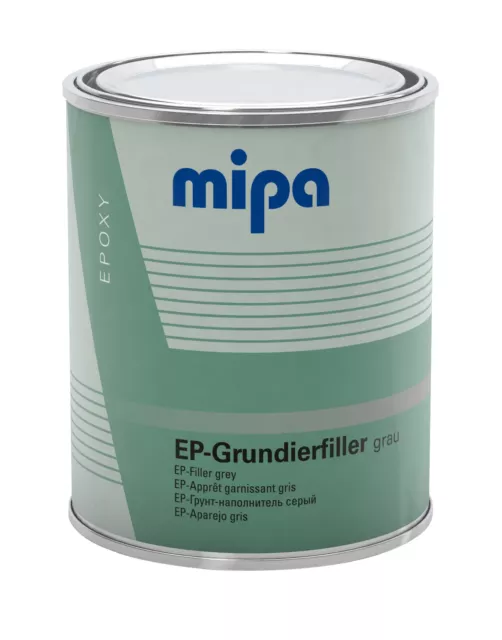 EP Grundierfiller 5 Liter hellgrau ca. RAL 7032 Mipa Autolacke Füller 227550000 2