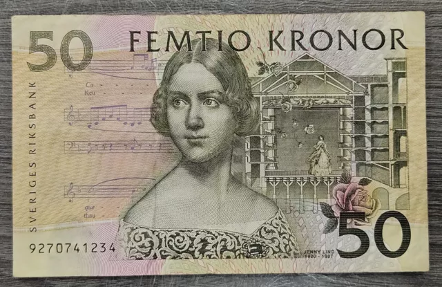 Sweden banknote  50 kronor