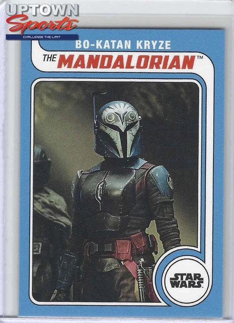 2023 Topps Tbt Throwback Thursday Star Wars Card #86 - Bo-Katan Kryze