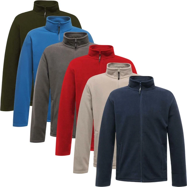 Men Fleece Jacket Regatta Professional Full Zip Quick Dry Anti Pill Winter Warm