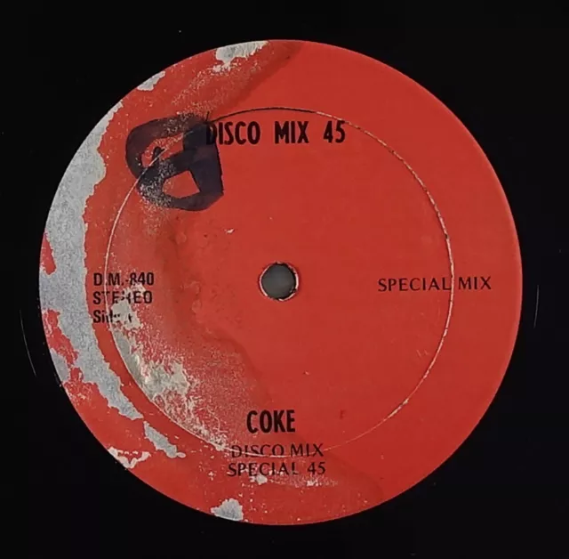 Tribe "Coke" Rare Soul Funk Disco 12" Not On Label Disco Mix 45 HEAR