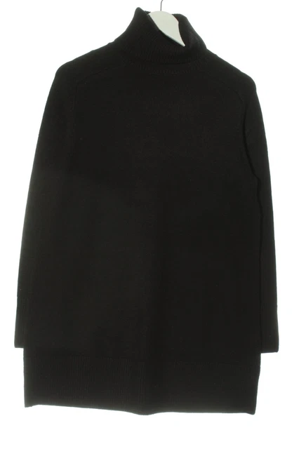 ZARA Pull-over à col roulé Dames Pull T EU 36 noir style décontracté