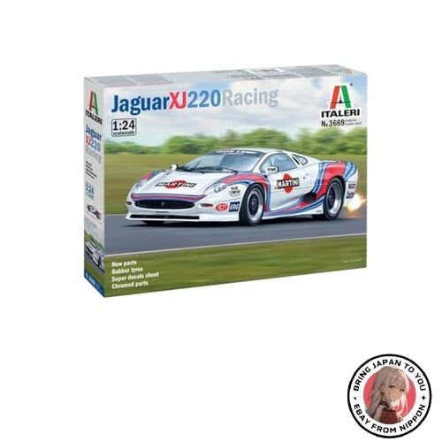 Jaguar C de course en plastique kit-maquette 1/43° Provence Loulage