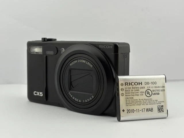 RICOH CX5 DIGITAL Camera Tested No Extra Customs Fees in US