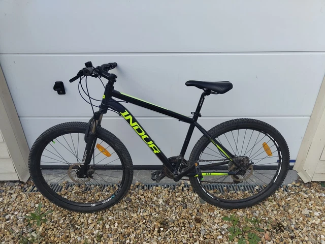 INDUR MTB MENS Wheels Mountain Bike Medium Frame Black