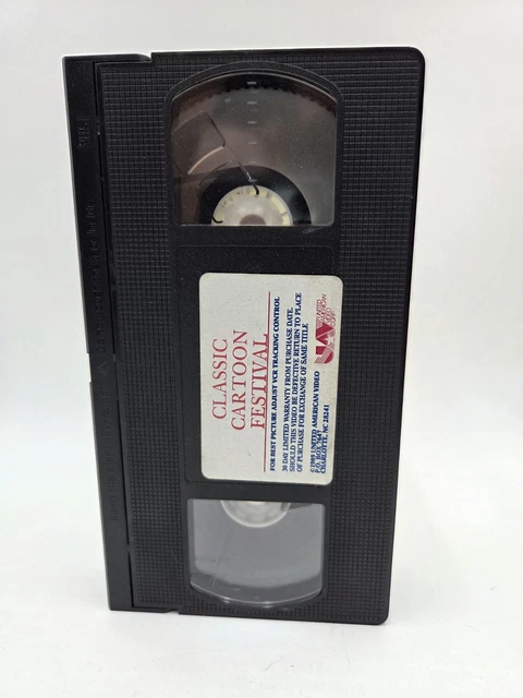 1989 CARTOON CLASSICS 50 Classic Cartoons With All Favorites SIX Hours ...