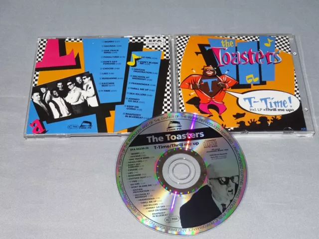 The Toasters - T-Time & Thrill Me Up / Album-Cd 1990 (Ex)