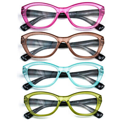 Sexy Reading Glasses Cat Eye  Fashion PC Womens +1.0 1.5 2.0 2.5 3.0 3.5 CFA812