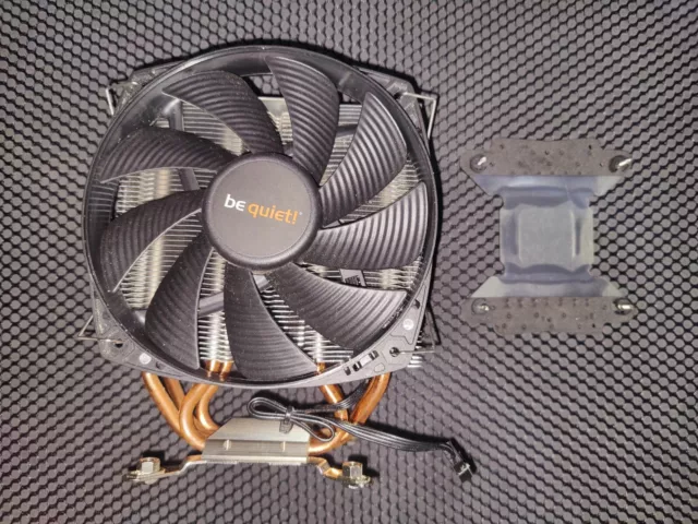 be quiet! Shadow Rock Slim CPU Cooler and Fan Used, Intel Mounting Bracket