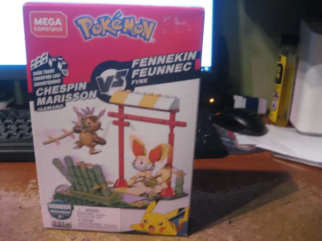 BNIB Onix Super Battle Mega Construx Pokemon Meowth Ekans Staryu Pikachu  Porygon