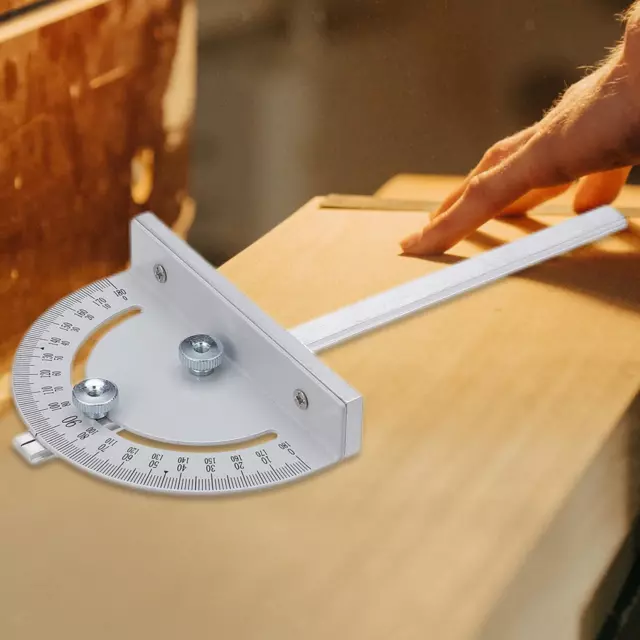 Table-Saw Miter Gauge DIY Woodworking Angle Ruler Handmade Carpenter Tool