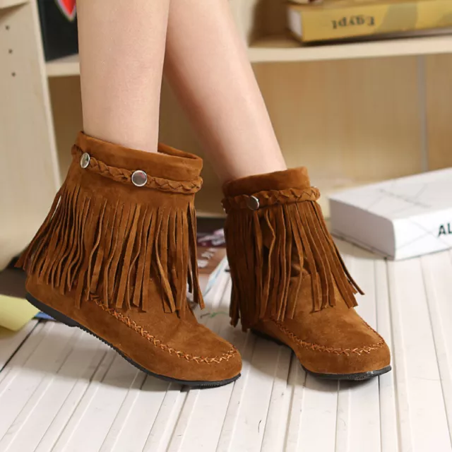 Ankle moccasin deals booties