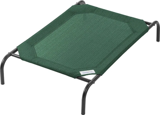 Large Dog Bed Elevated Outdoor Raised Pet Cot Indoor Durable Steel Frame Lounger