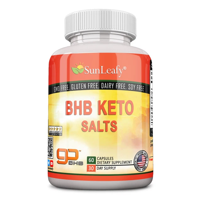 Sunleafy BHB Keto Sales: Fuente de Combustible Eficiente para Mente y Cuerpo - Hecho en EE. UU.