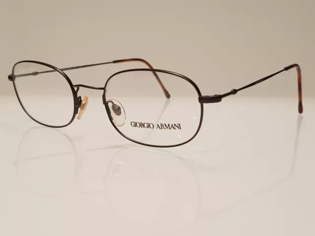 Giorgio Armani 234 Vintage Brille Metallbrille Gestell Neu Alter Lager selten