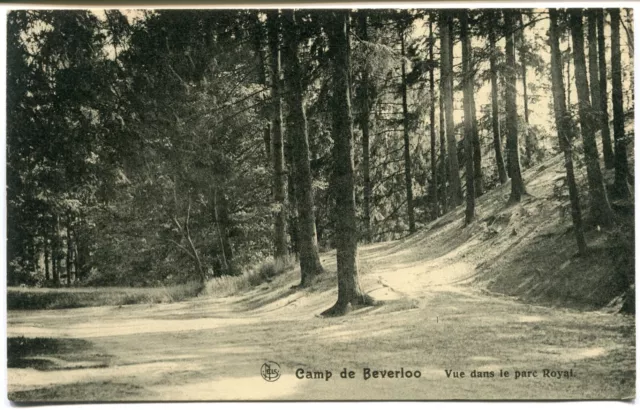 CPA - Carte postale - Belgique - Camp de Beverloo - Vue dans le Parc Royal - 191