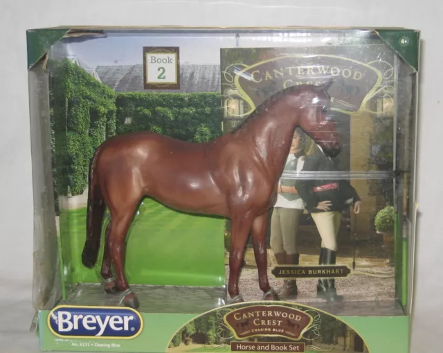 Breyer horse classic freedom series Chasing Blue Canterwood Crest 2014 Book set