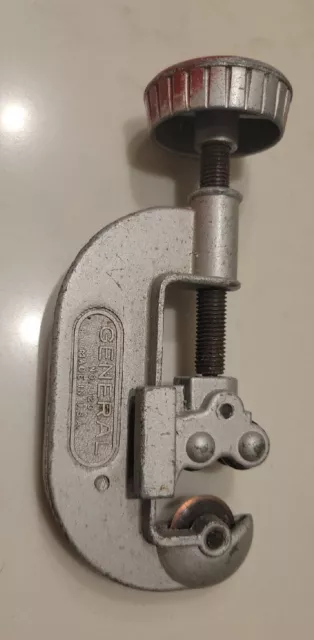 General Tools No. 120  Conduit Tubing Pipe Cutter - MADE IN USA. Vintage Tools