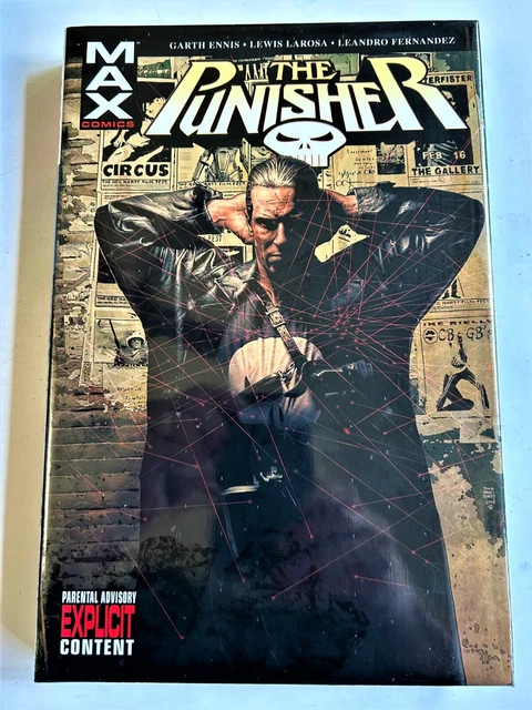 PUNISHER MAX #1   HARDCOVER Marvel 2005  GARTH ENNIS - SEALED