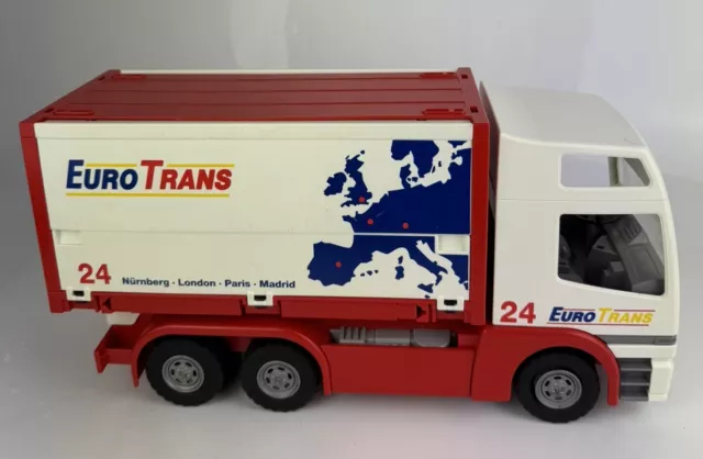 PLAYMOBIL 9370 CITY Action Transport Freight Truck Lorry Euro Trans 24 26.95 PicClick UK