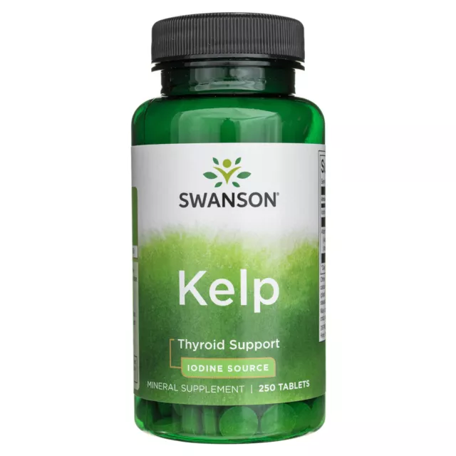 Swanson Kelp (Jod) 225mcg 250 Tabletten