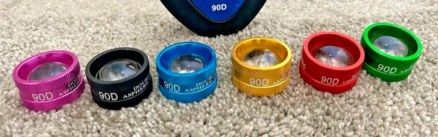 Objectif Double Asphérique 20D 78D 90D Et 3 Ou 4 Miroirs D'origine Et