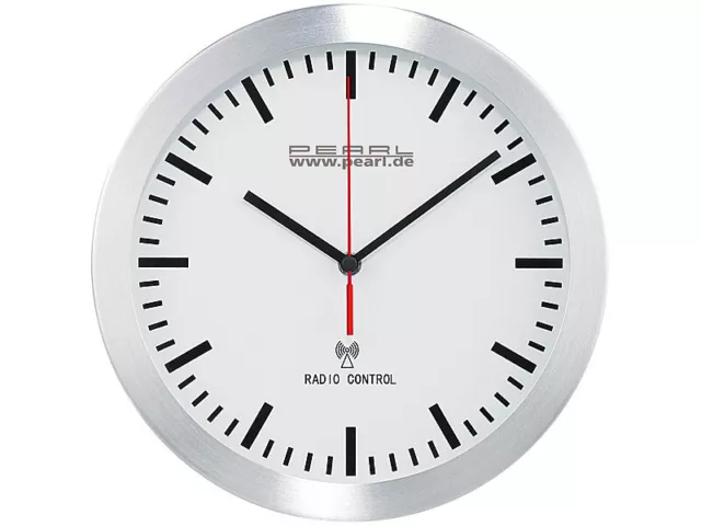 Horloge de gare - version radiopilotée - Pearl