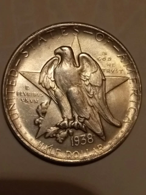 reproduction 1938 Texas half dollar