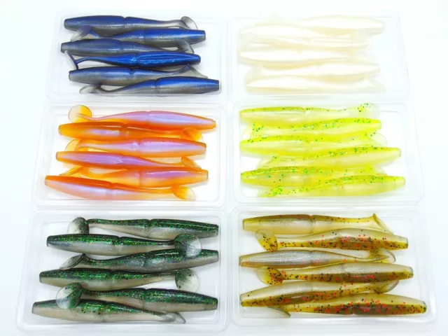 momolures - ULTIMA VERSATILE SHAD TAIL 3" 4" 5" / SAWAMURA One up Shad Style