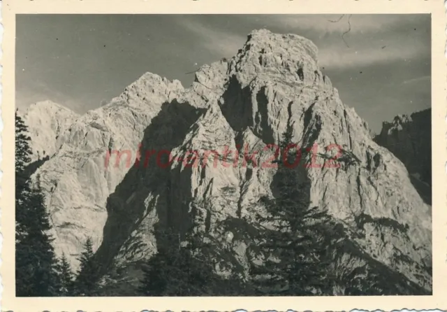 Foto, 3.Btl.Geb.Jg.Rgt.100, Alpenpanorama während Hochgebirgsüb., 1940, 5026-448