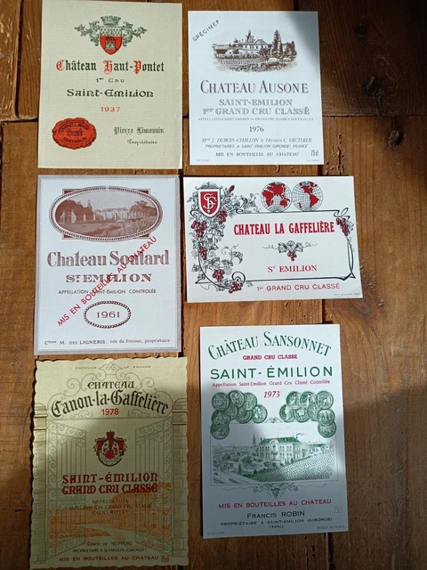 Hemoton Lot De 6 Marqueurs D'identification En Verre Durables Et