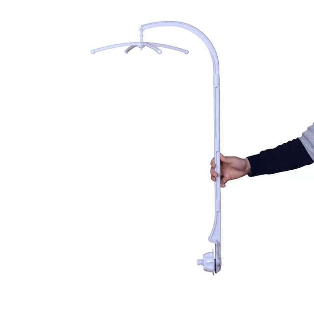 Baby Crib Mobile Bed Bell Holder Arm Bracket For Hanging Music Box & Toy-ca