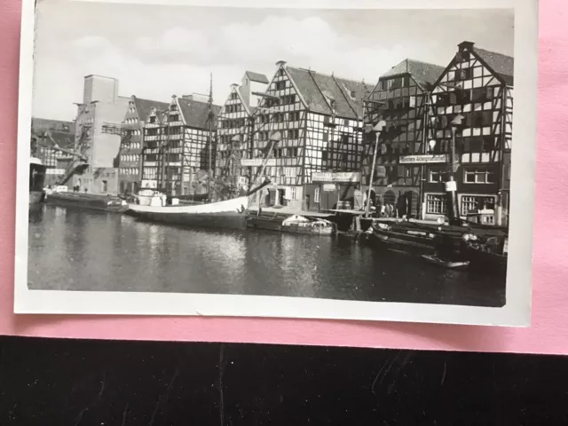 alte AK Pommern Danzig Speicherinsel 1938 Ostgebiete