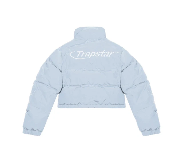 TRAPSTAR IRONGATE ICE Blue Puffer Jacket Womens Size S 231.97 PicClick