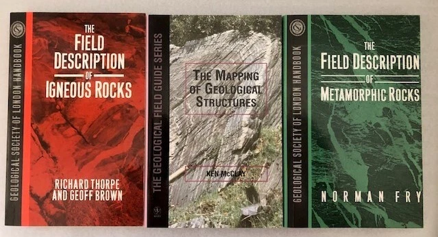 Digging For Rocks Field Guide GEOLOGY FIELD GUIDES - Igneous rocks + Metamorphic rocks + Mapping EUR ...
