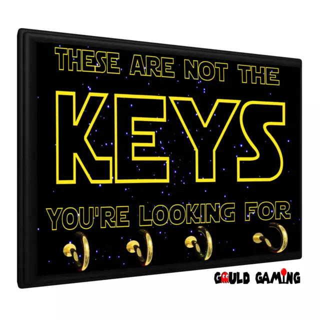 Star Wars Key Holder Keys Organizer Hanger Wall Mount Jedi Sith Force Imperial